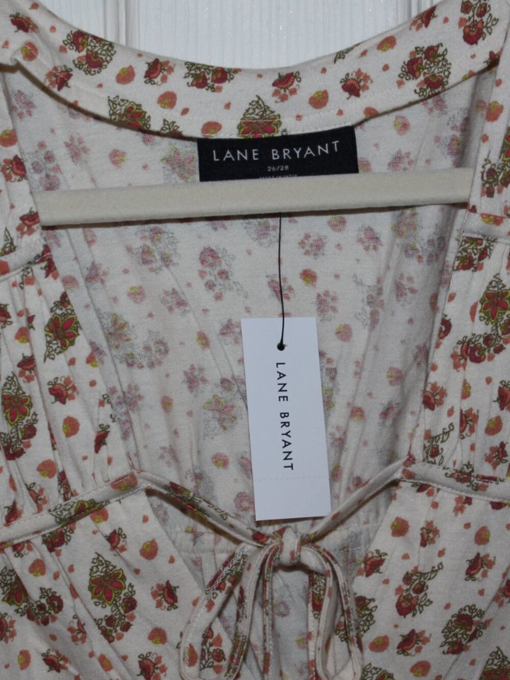 NWT Lane Bryant Top BOHO Look size 26/28 CUTE - Picture 3 of 7